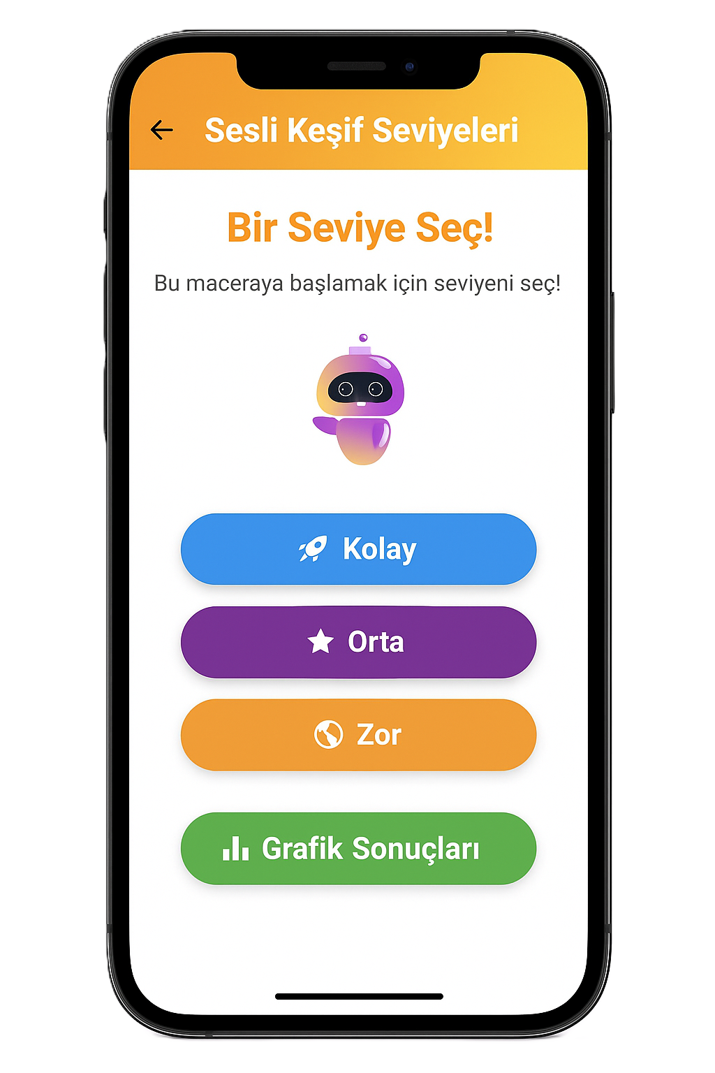 Seviye Seçme Ekranı